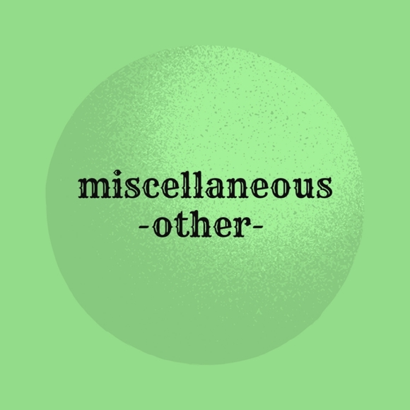 Miscellaneous / other items